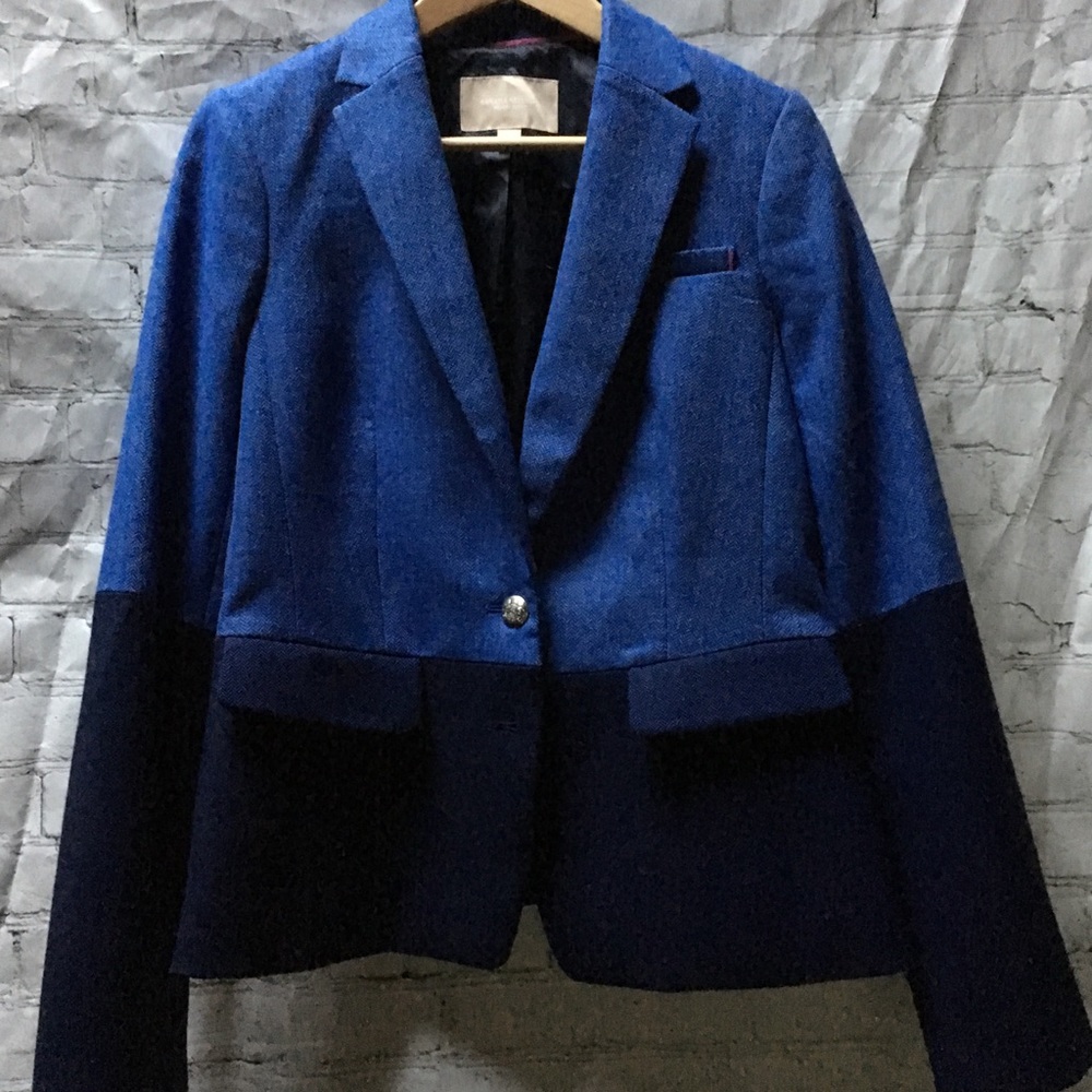 Banana Republic Hacking Jacket in Bright Tweed